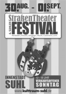 6. Suhler Stra&szlig;enTheater Festival